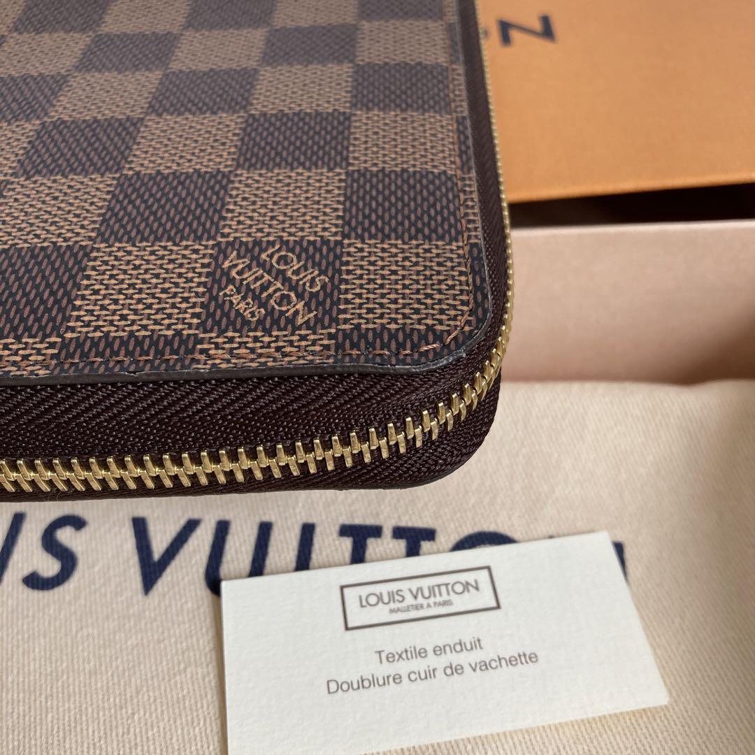 ✨超極美品✨LOUIS VUITTON   ダミエ・エベヌ　ジッピー・ウォレット