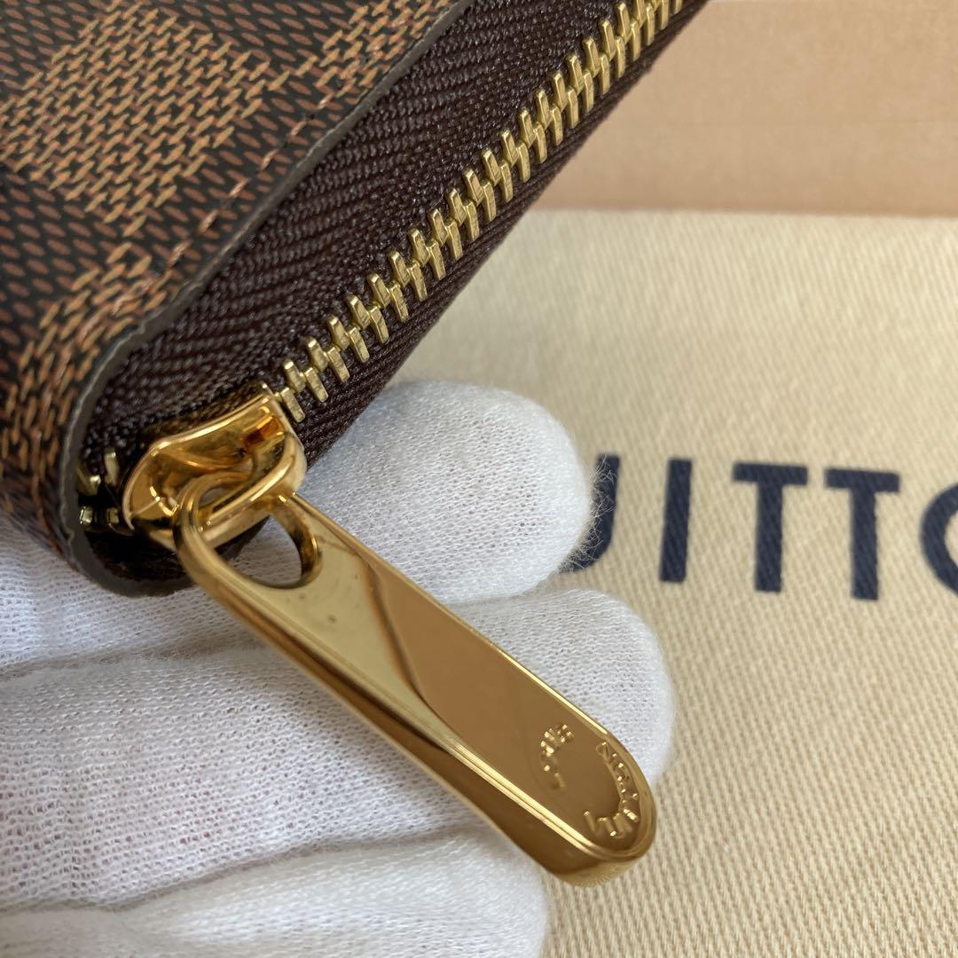 ✨超極美品✨LOUIS VUITTON   ダミエ・エベヌ　ジッピー・ウォレット