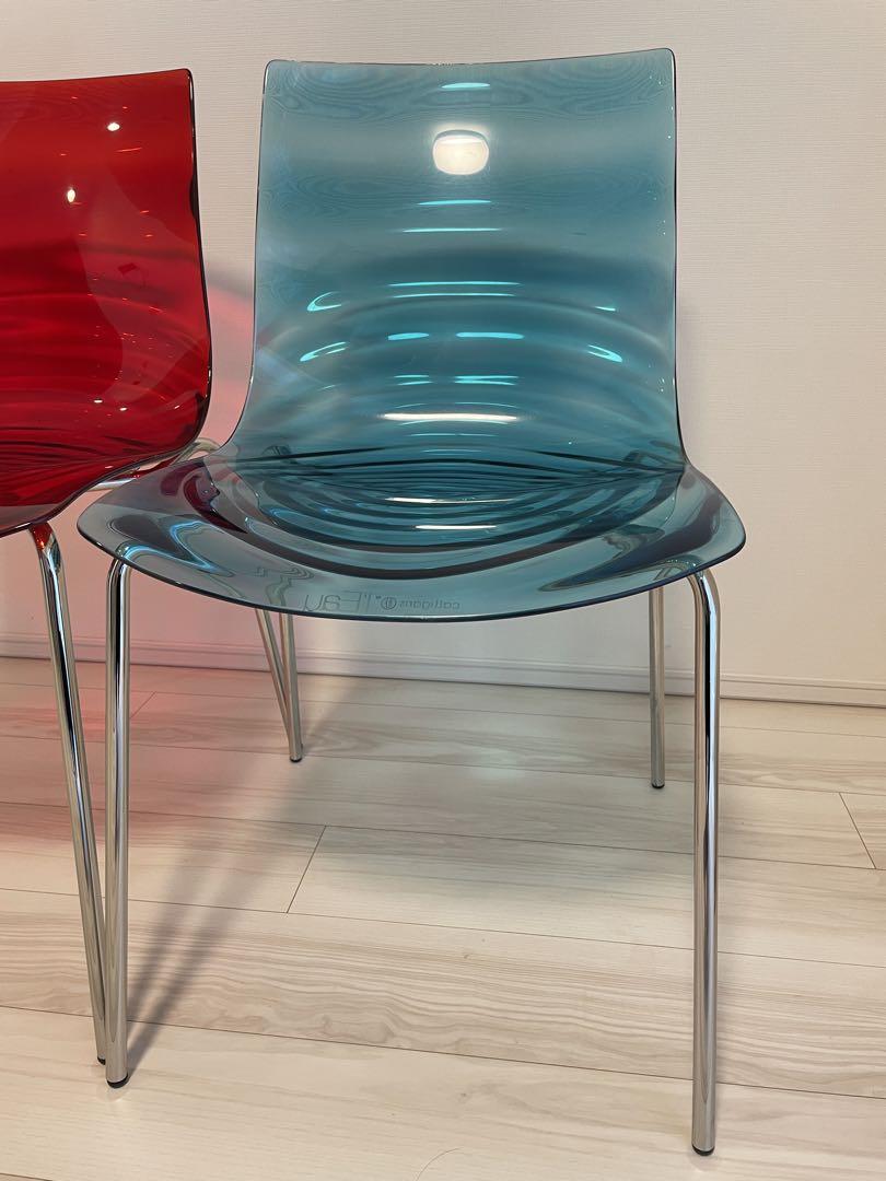 Calligaris(カリガリス) L'EAU ダイニングチェアセット一帯
