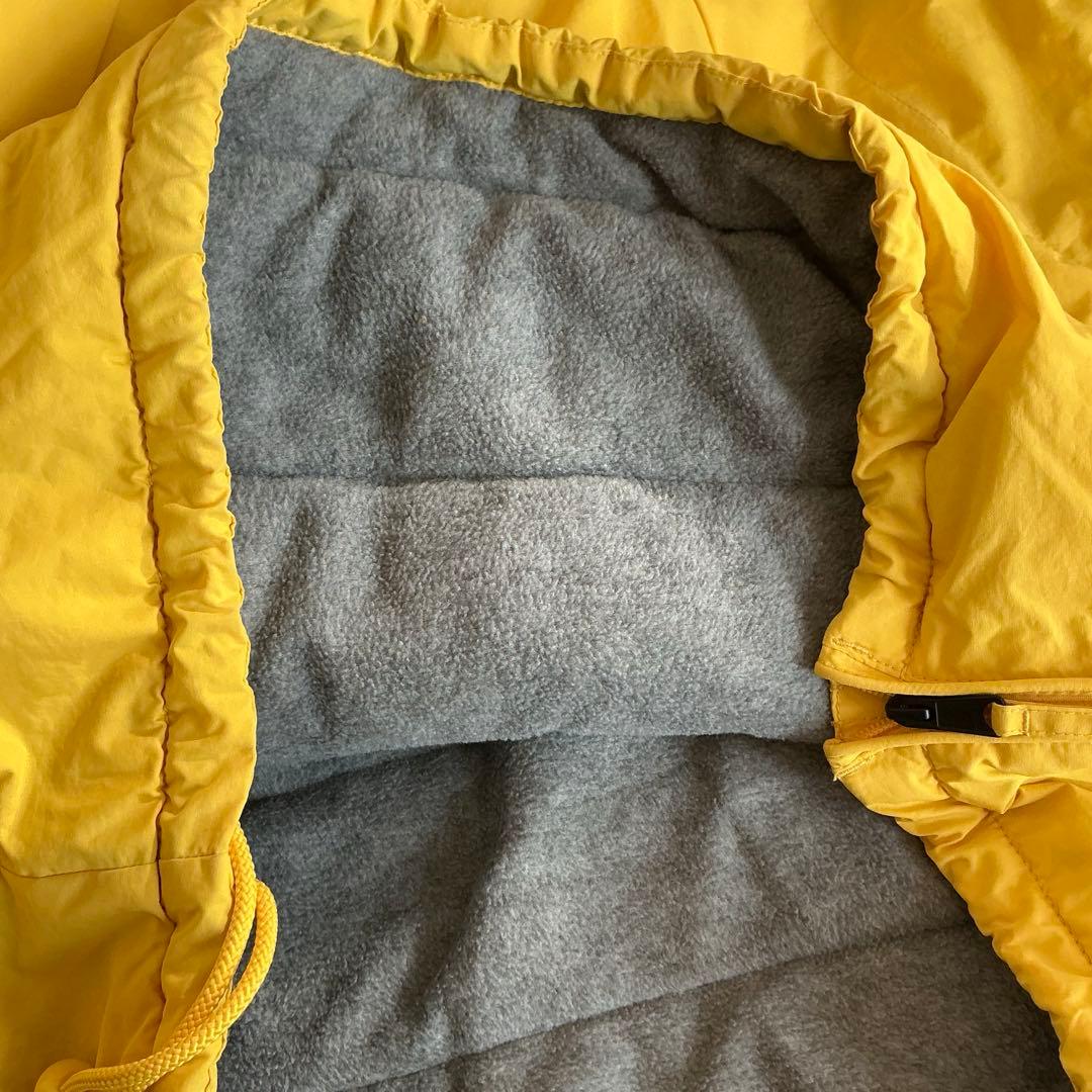 NAPAPIJRI ナパピリ ダウンジャケット ルーズフィット 裏起毛 イエロー NAPAPIJRI ナパピリ ダウンジャケット ルーズフィット 裏起毛 イエロー