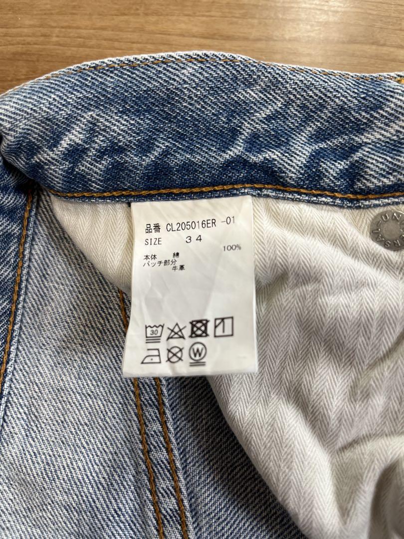 ＜&RC＞カーヴィーデニムパンツ　サイズ３４