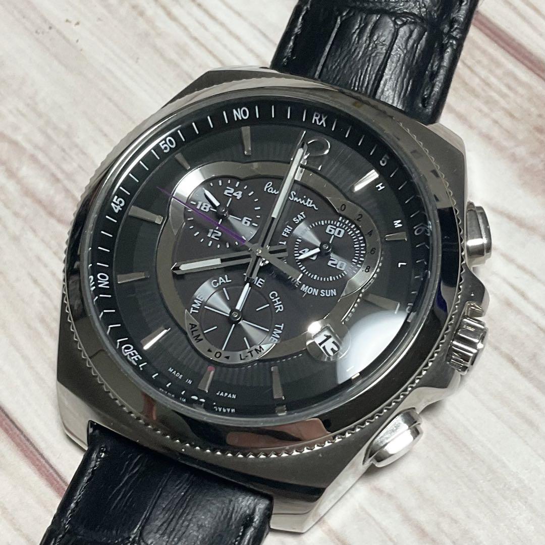 Paul Smith WATCH ソーラー電池式 ブラック