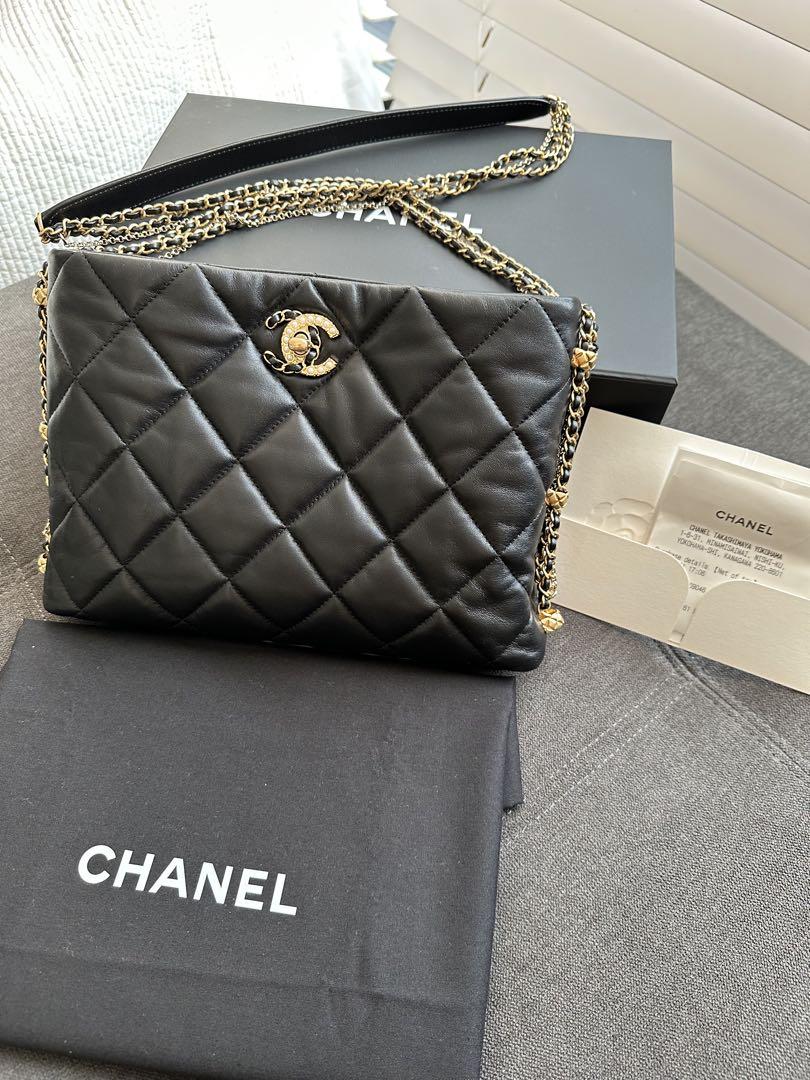 【可愛い★大人気】CHANEL 25c チェーンショルダーバッグ キルト 25c】CHANEL チェーンクラッチ (CHANEL/ショルダーバッグ