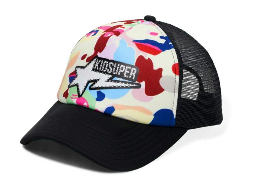 安い割引 BAPE KIDSUPER STA メルカリ - 極少 CAP RHINESTONE LOGO 帽子