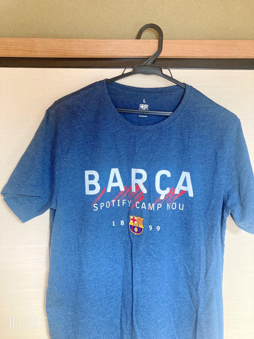 FCバルセロナ Tシャツ Lサイズ 紺