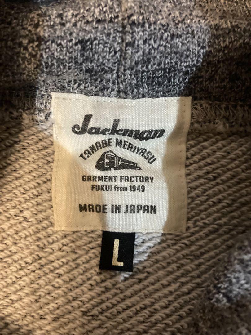 Jackman グレー パーカー Lサイズ