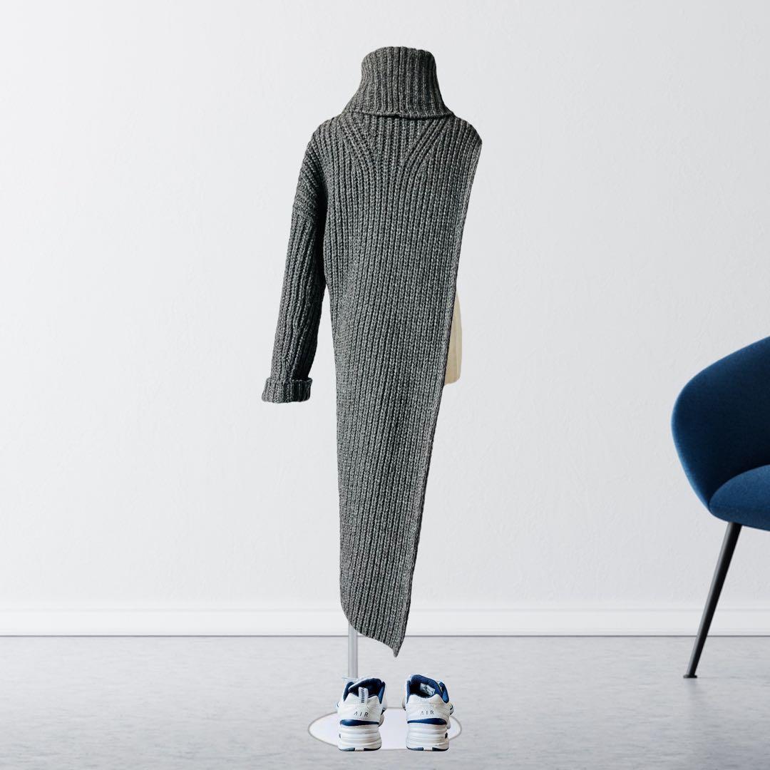 定価12万 ステラマッカートニー ワンピース ニット タートル 36 定価12万 ステラマッカートニー ワンピース ニット タートル 36