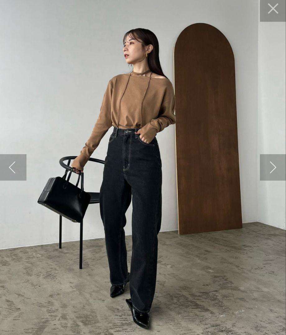 CAPRICIEUX LE'MAGE shio企画 チョーカーボートネックロンＴ