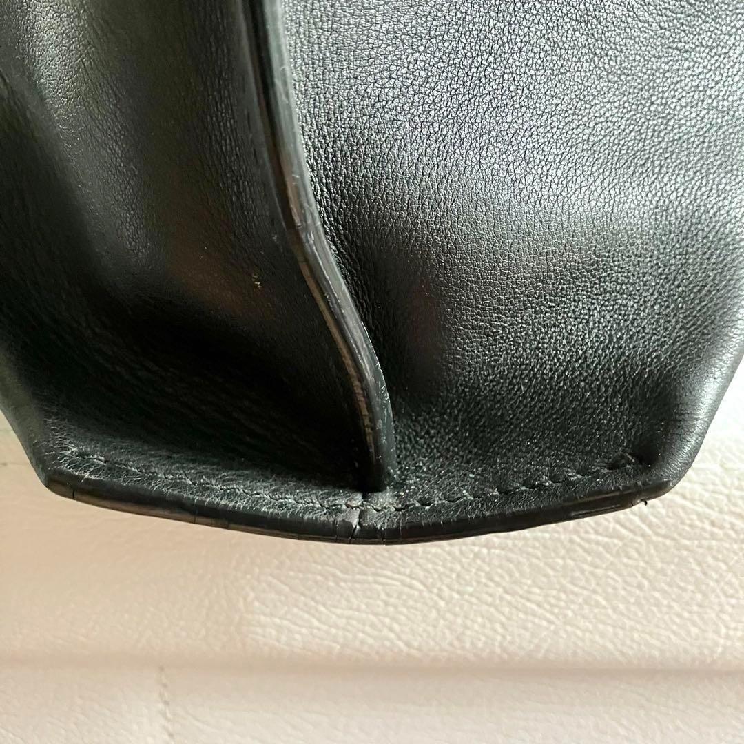 良品 BALLY トートバッグ ビジネス トレスポ レザー ブラック 肩掛け