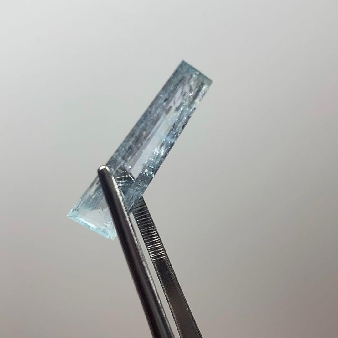 原石アクアマリン柱ベトナム産3.0cm希少天然石2155
