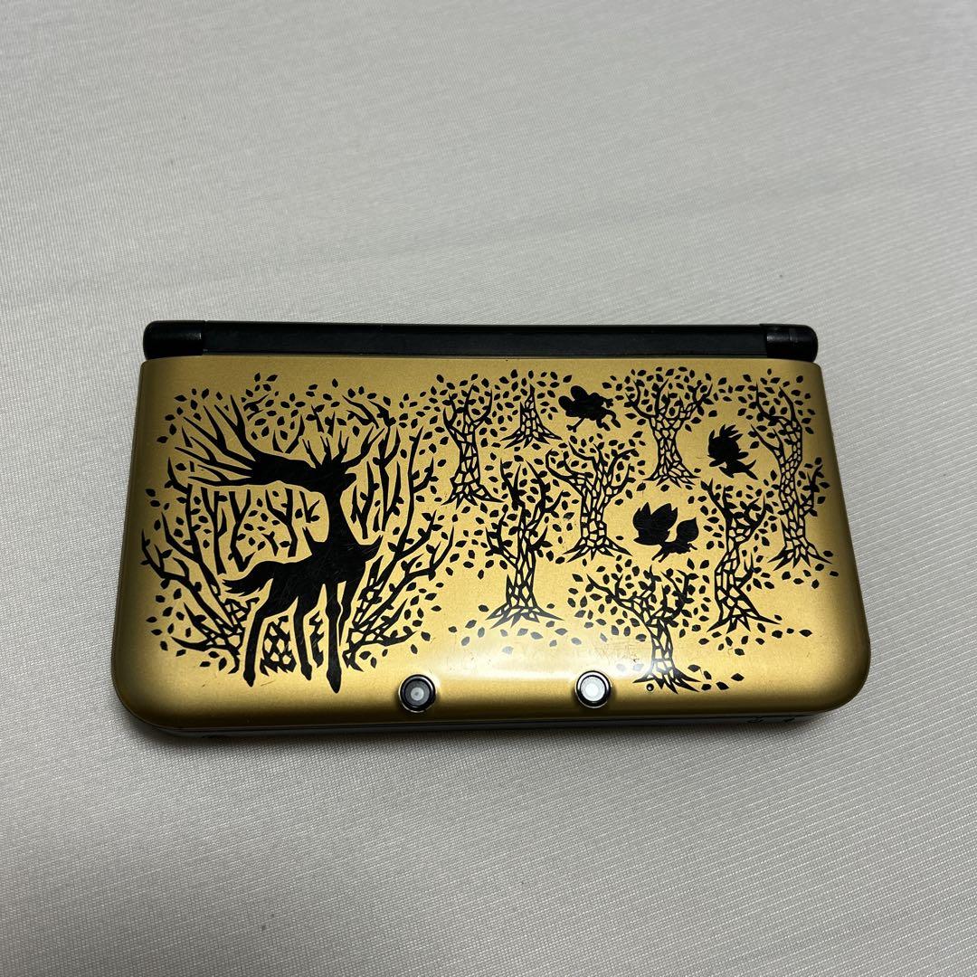 美品 ニンテンドー 3DSLL ポケットモンスターX パック プレミアムゴールド