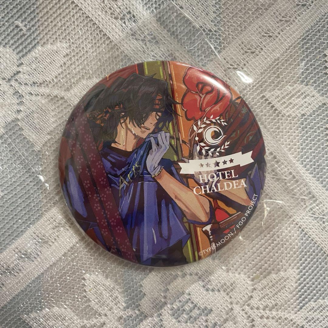 FGO ホテルカルデア 缶バッジ 岡田以蔵 - メルカリ