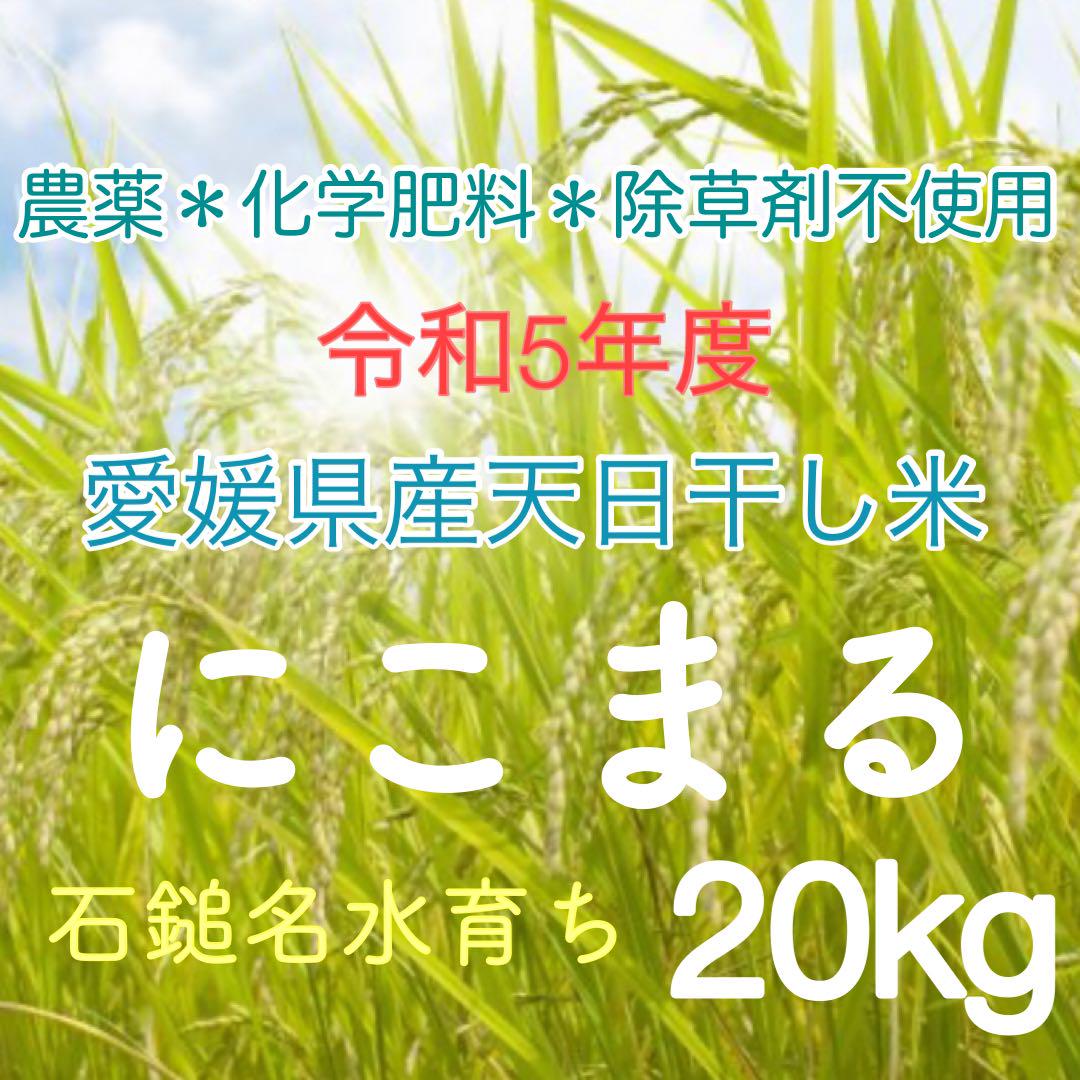 HISA様ご専用　R5年度米　愛媛県産にこまる　天日干し米　20kg
