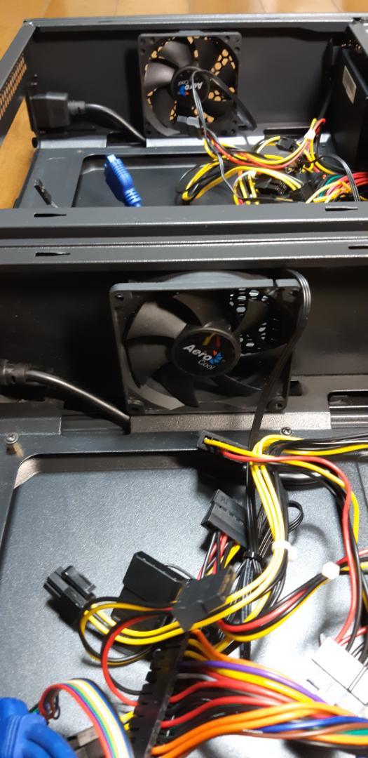 新品再入荷 中古 ATX対応スリムPCケース 2個 pS2wN-m43541781354 Aerocool製のMicro 正規品大得価