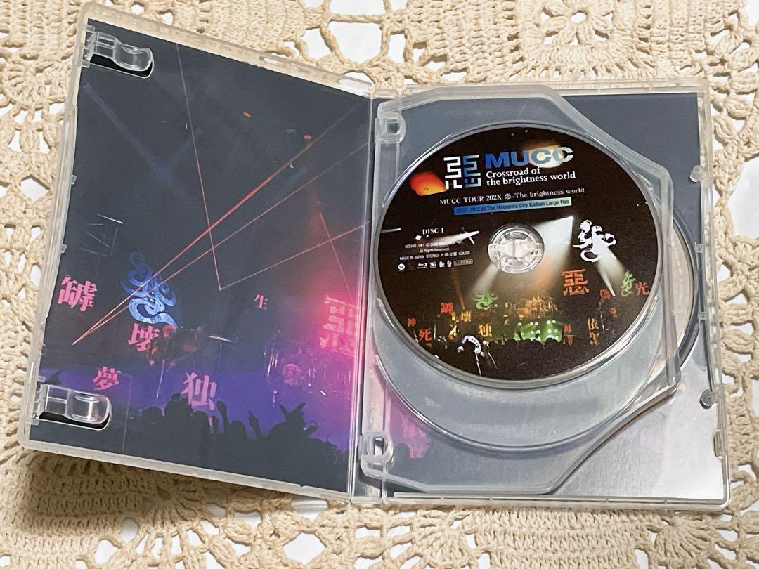 ムック 惡 朱ゥノ吐 会員限定受注生産盤 Blu-ray 2枚組 MUCC