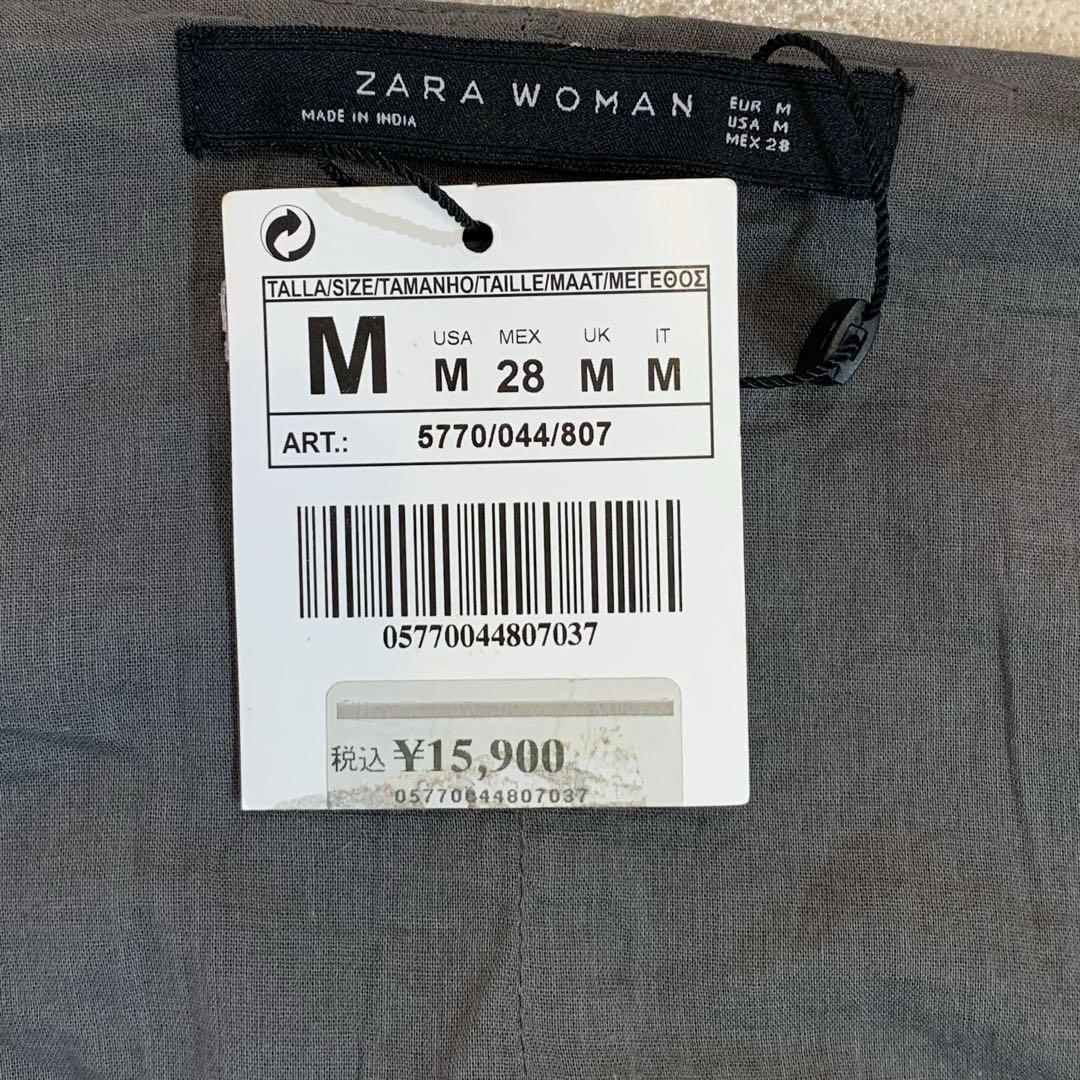ZARA WOMAN ビジューたっぷり チュニック ドレス M（L） 未使用