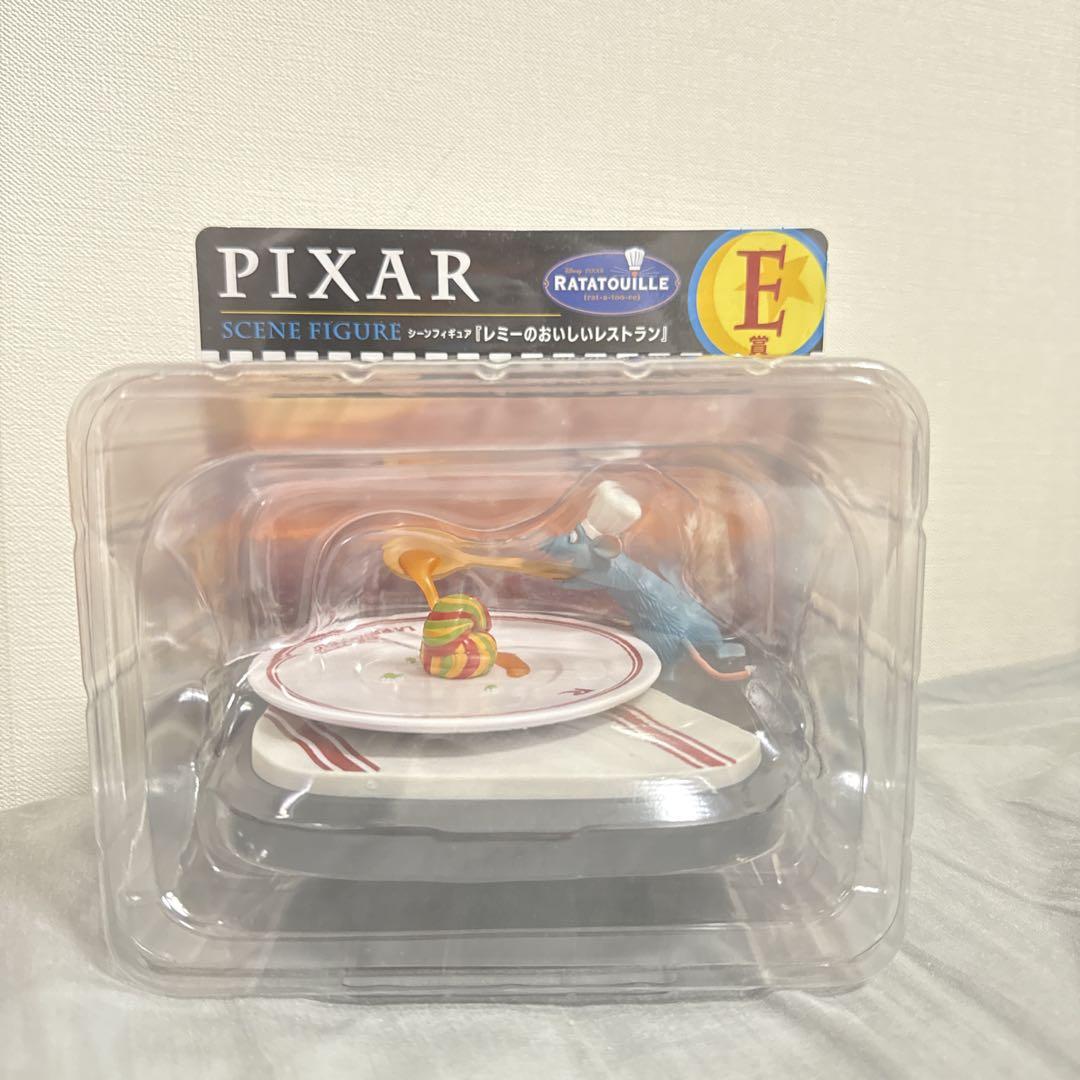 PIXAR レミーの美味しいレストラン E賞　シーンフィギュア 新品未開封品】PIXAR シーンフィギュア レミー のおいしい