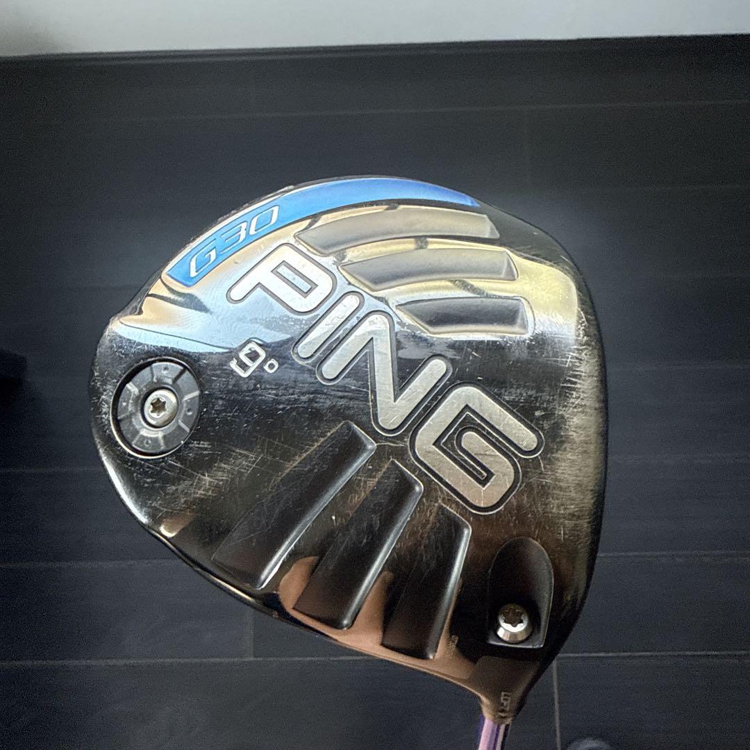 PING G30 ドライバー 9° アッタスＧ7シャフト