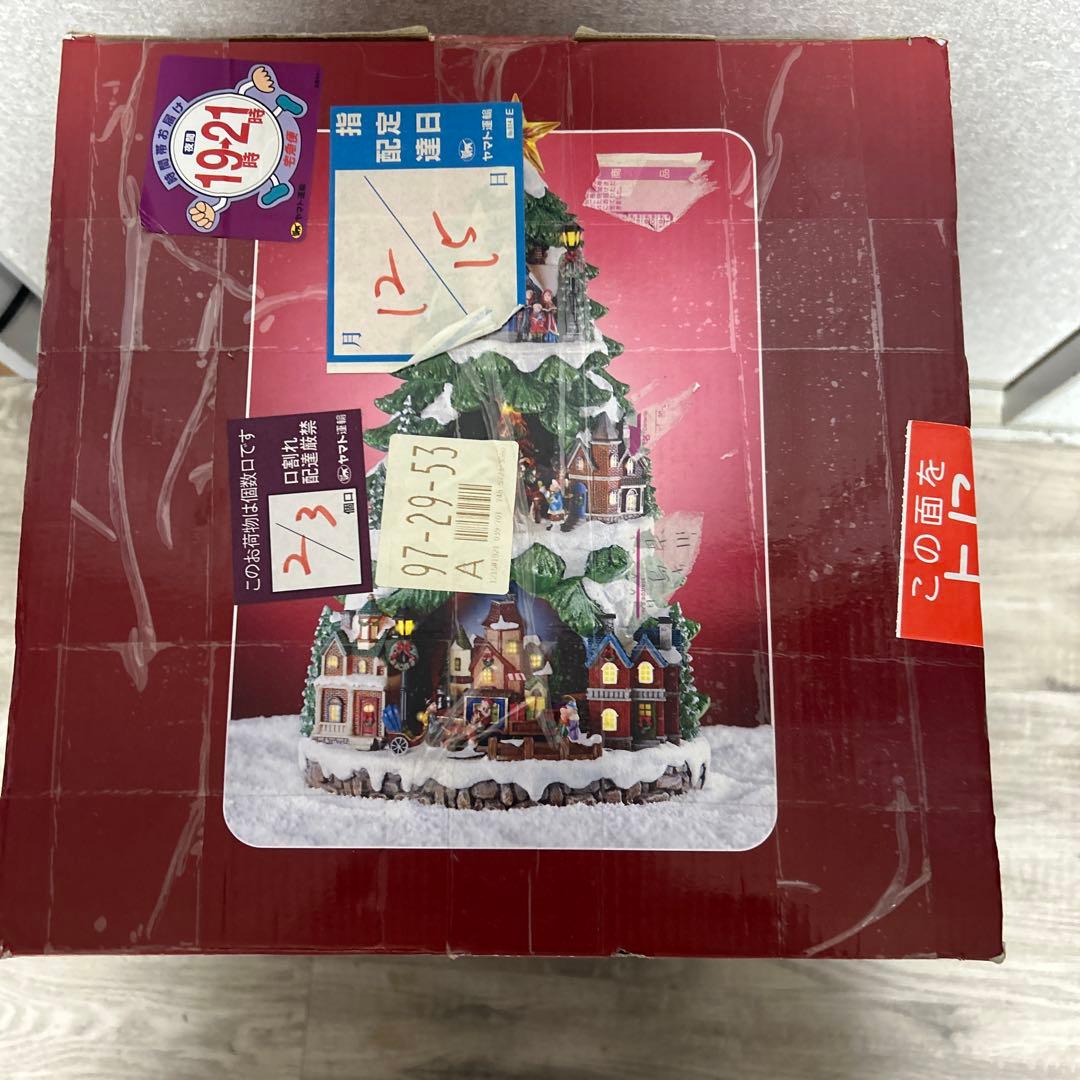 LED Animated Tree クリスマスツリー ジオラマ 音楽 ライト LED Animated Tree クリスマスツリー ジオラマ 音楽 ライト