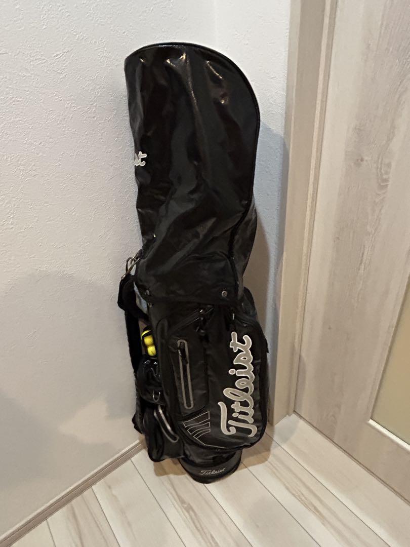 Titleist ゴルフバッグ 防水 黒