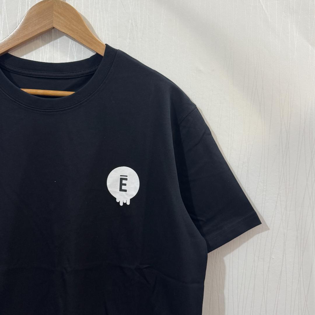Ennoy CIRCLE Ē DRIP T-SHIRT (BLACK) XL ENNOY CIRCLE Ē DRIP T-SHIRT (BLACK)