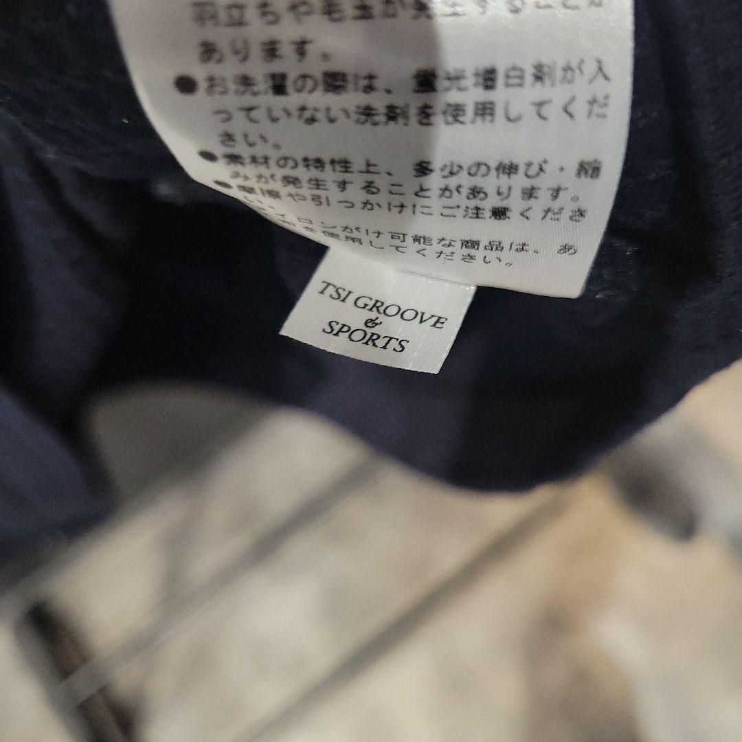 PEARLY GATES ネイビー ジップアップポロシャツ サイズ5
