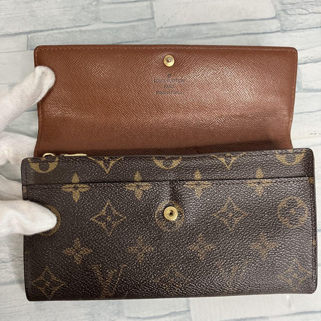 美品　61 LOUIS VUITTON ルイヴィトン　二つ折り財布　長財布