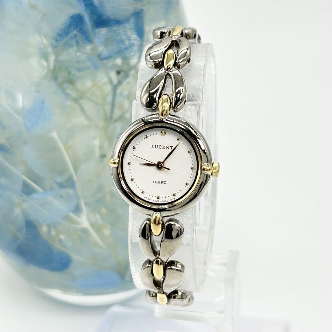 SEIKO セイコー LUCENT 4N21-0490 クォーツ 腕時計