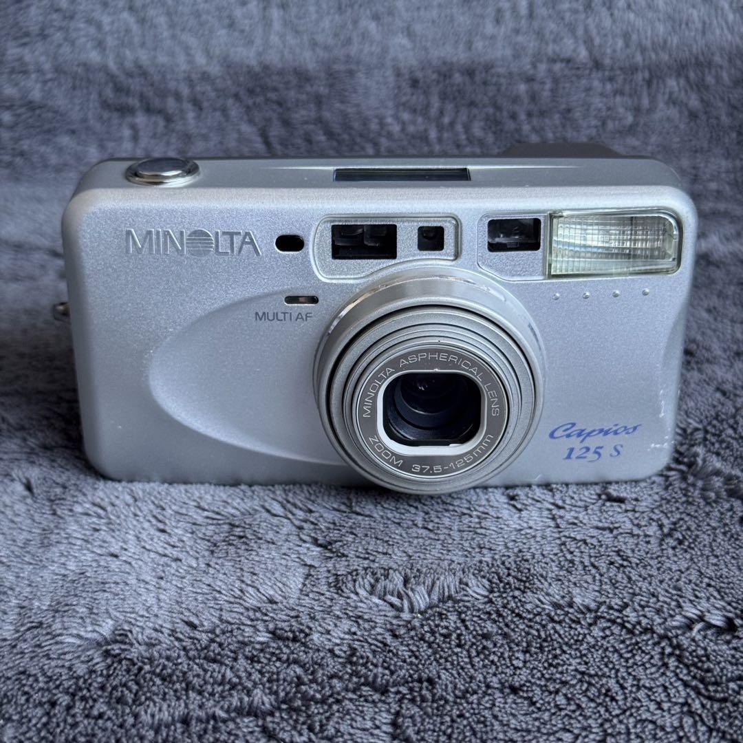 MINOLTA Caplier 125 S コンパクトカメラ MINOLTA Capios 125S Compact Film Camera - YouTube