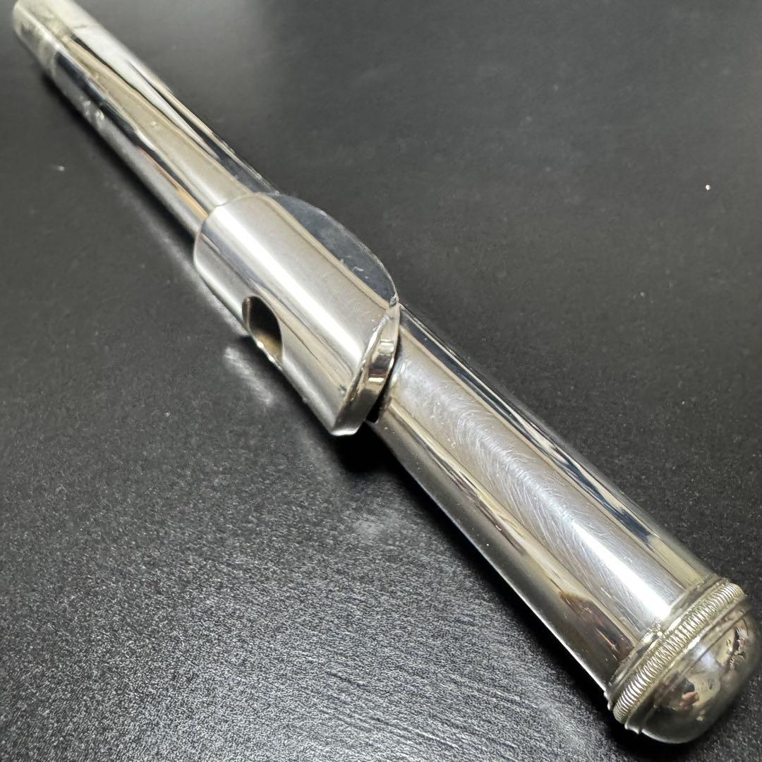 YAMAHA ヤマハ　YFL411　フルート　Eメカ　管体銀製　シルバー