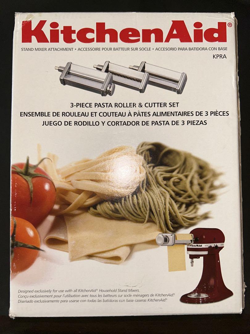 KitchenAid スタンドミキサー用　パスタローラー＆カッターセット