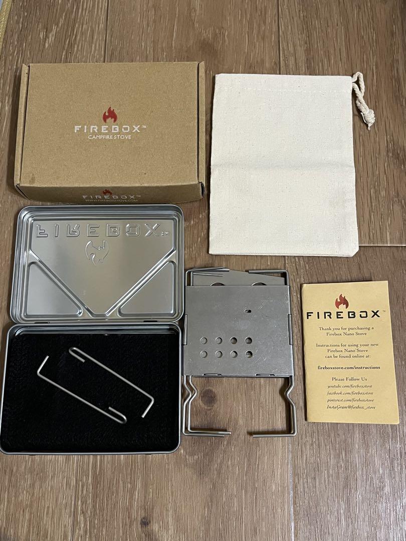 最終値下げ！新品FIREBOX nano stove stainless