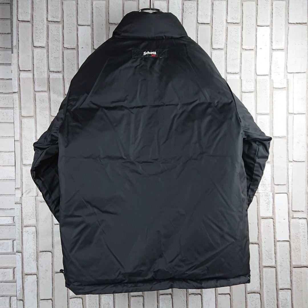 schott ダウンジャケット サイズ M 新品未使用 WFUI3-m43557643248 リバーシブル 黒 紺 通販新品