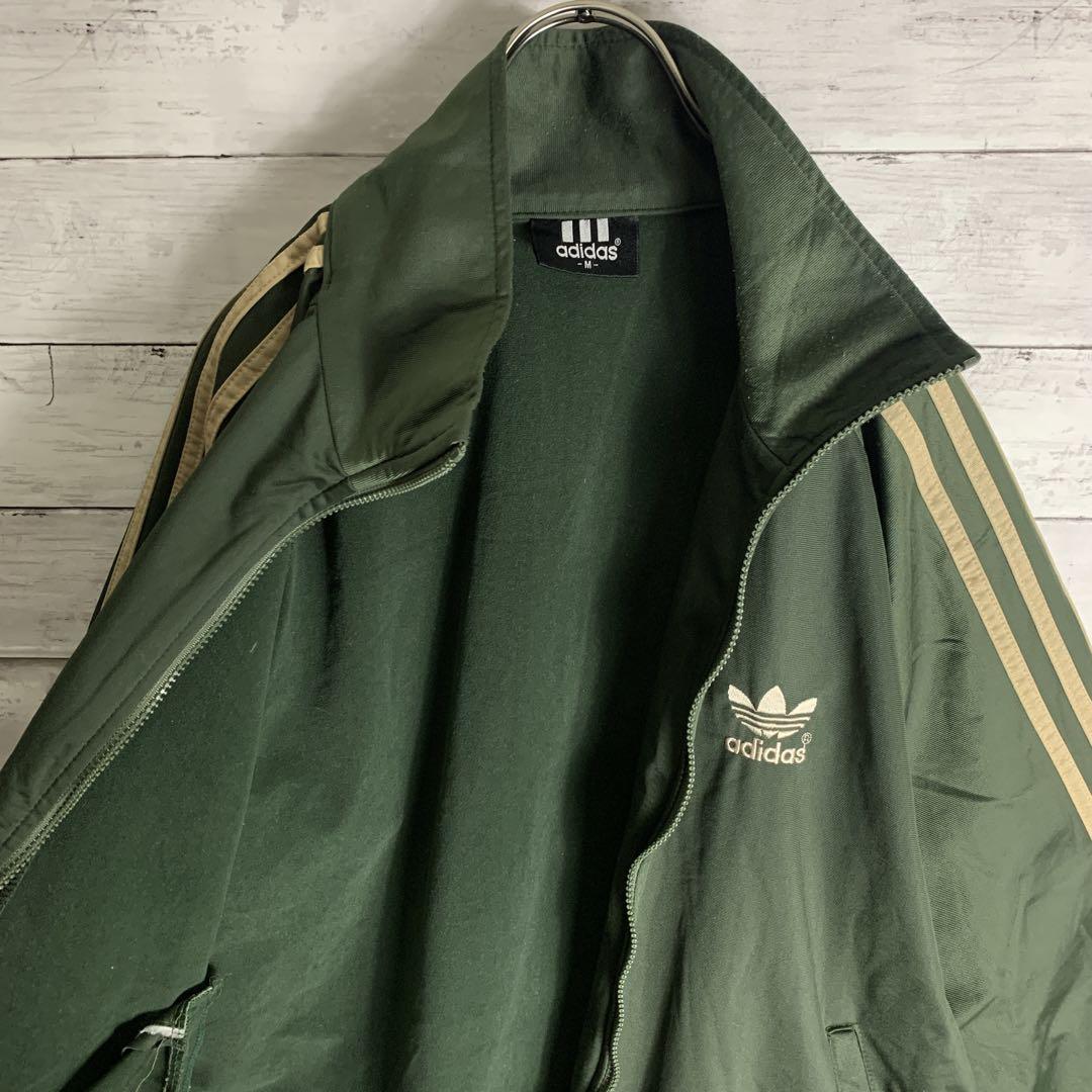 古着 90s アディダス adidas トラックジャケット ジャージ 刺繍ロゴ