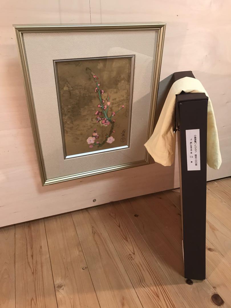 LEMONeDさま専用　小倉遊亀「花菖蒲」・「一枝」2作品　リトグラフ