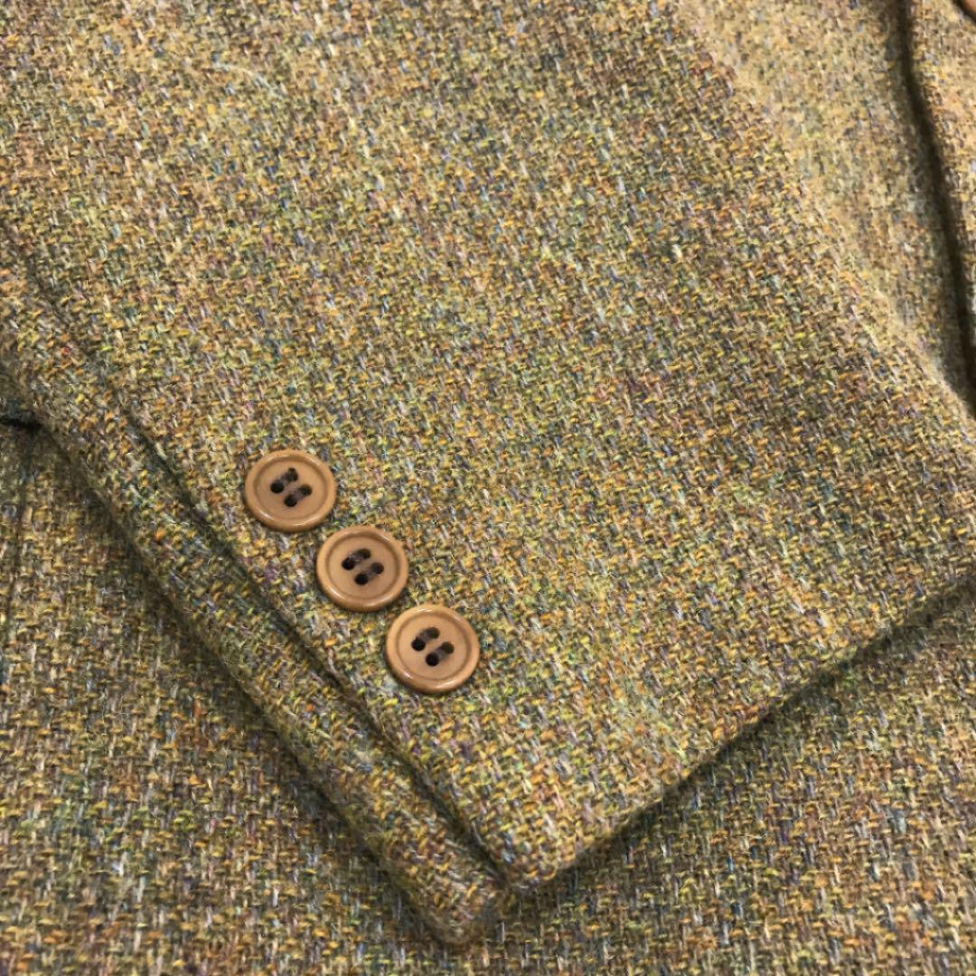 豊富な Paul Smith スコットランド製ウールツイード テーラードジャケット 古着 NB6Uq-m43559483043 NEW即納