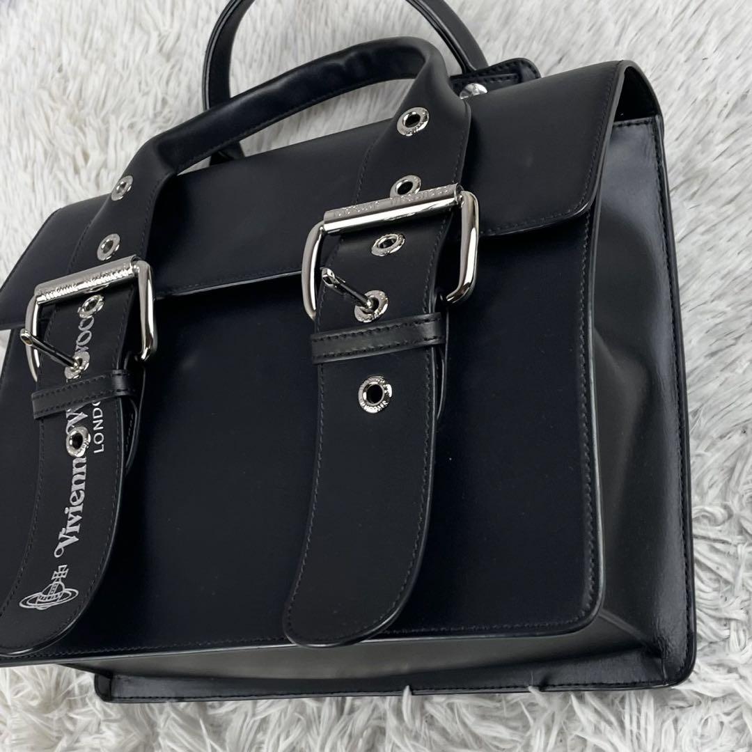 極美品 ヴィヴィアンウエストウッド レザー 2WAY ショルダー