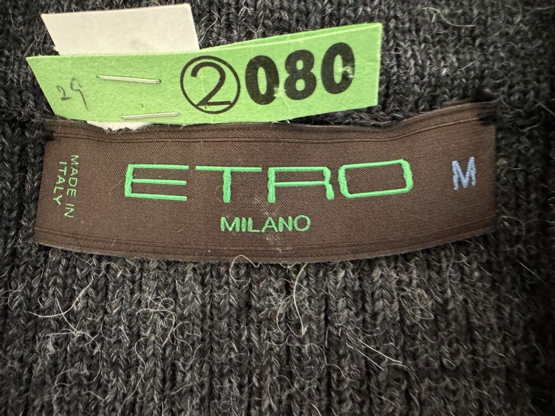 ETRO ニットジャケットカーディガン