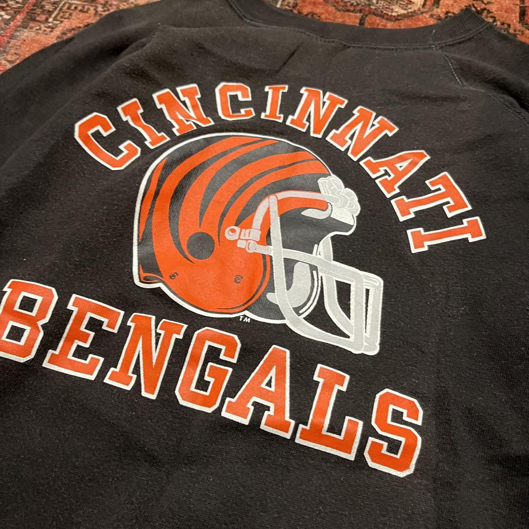 80S USA製 champion NFL BENGALS スウェット  L