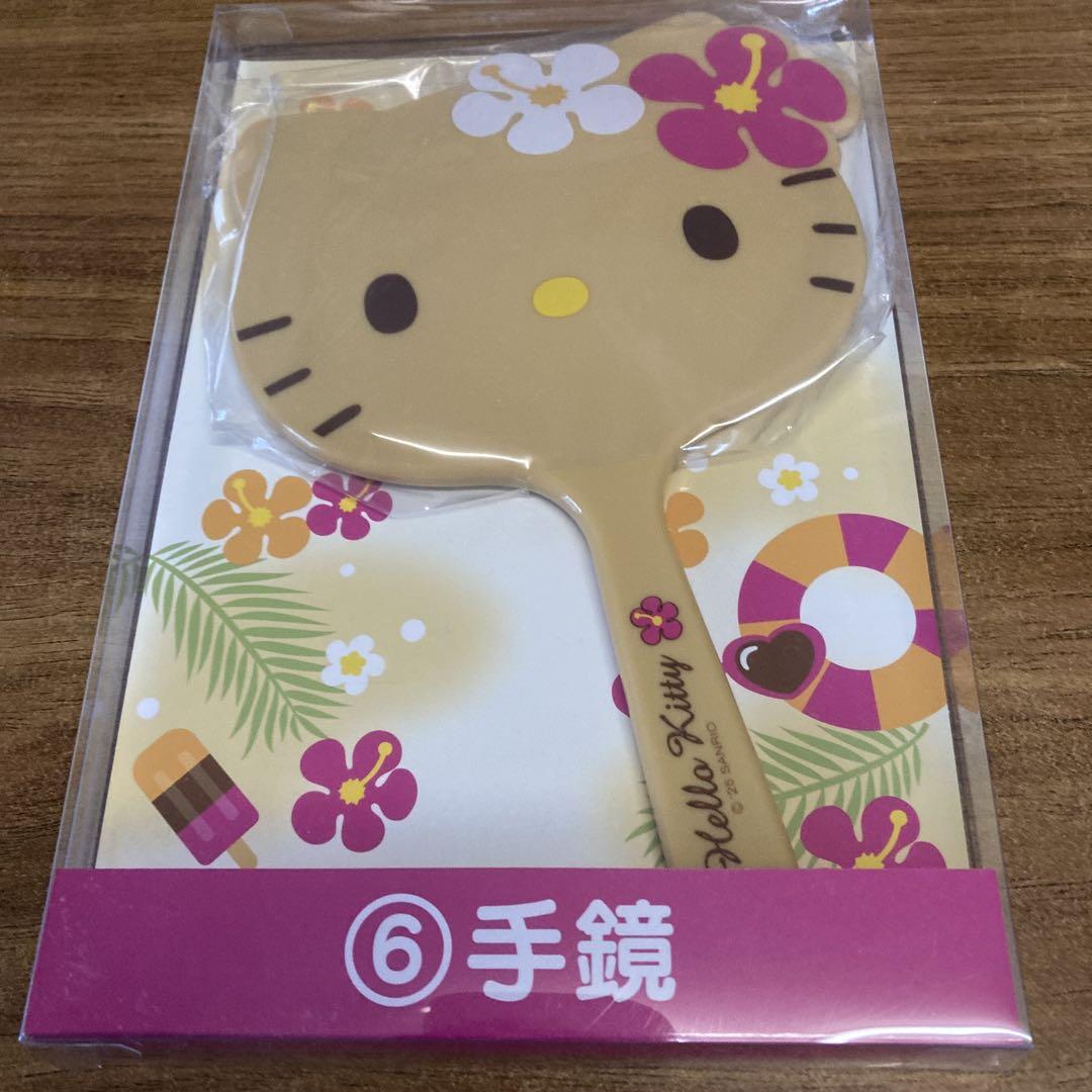 ハローキティ 一番くじ 手鏡 - メルカリ