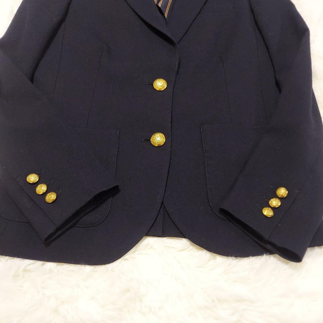 極美品】マッキントッシュロンドン 紺ブレ リネン アンコン こと