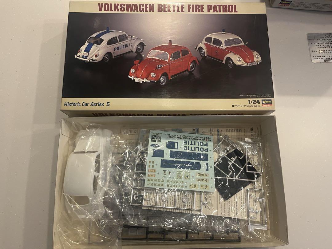 ハセガワ 1/24 VWビートル Fire Patrol 未組立 ハセガワ 1/24 VWビートル Fire Patrol 未組立 - メルカリ