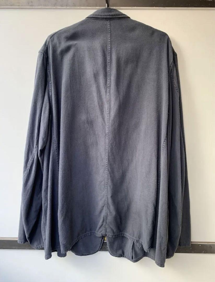 21AW comoli シルクネルセットアップ サイズ3 fade navy