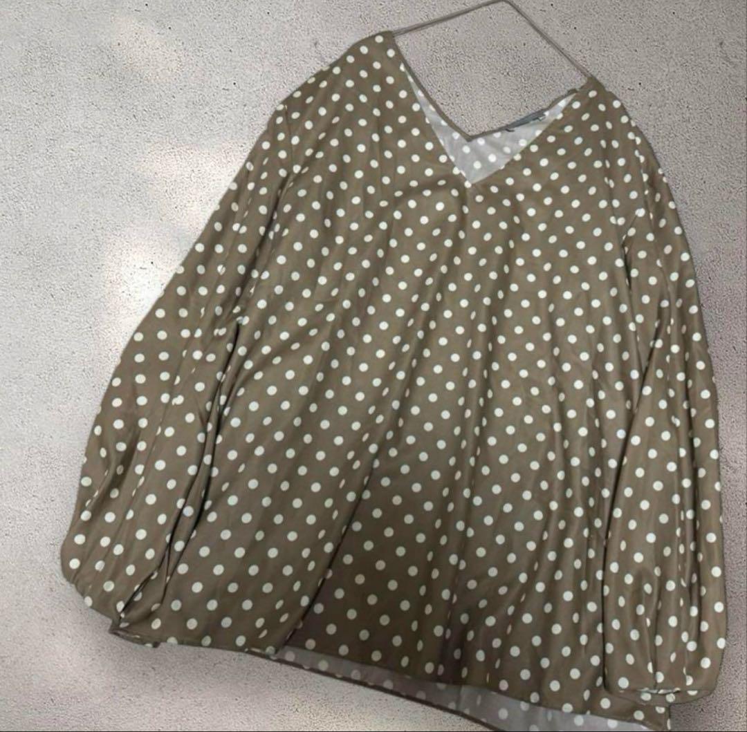 theoryluxe 金子綾 Polkadot Print Valmyブラウス