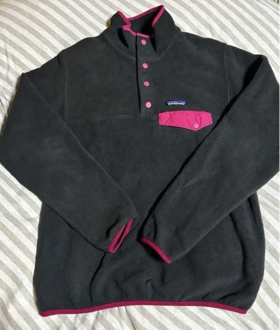 patagonia Synchilla フリース M グレー/ピンク