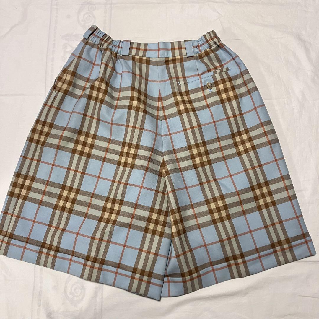 BURBERRY 　チェック柄　キュロットパンツ　ヴィンテージ