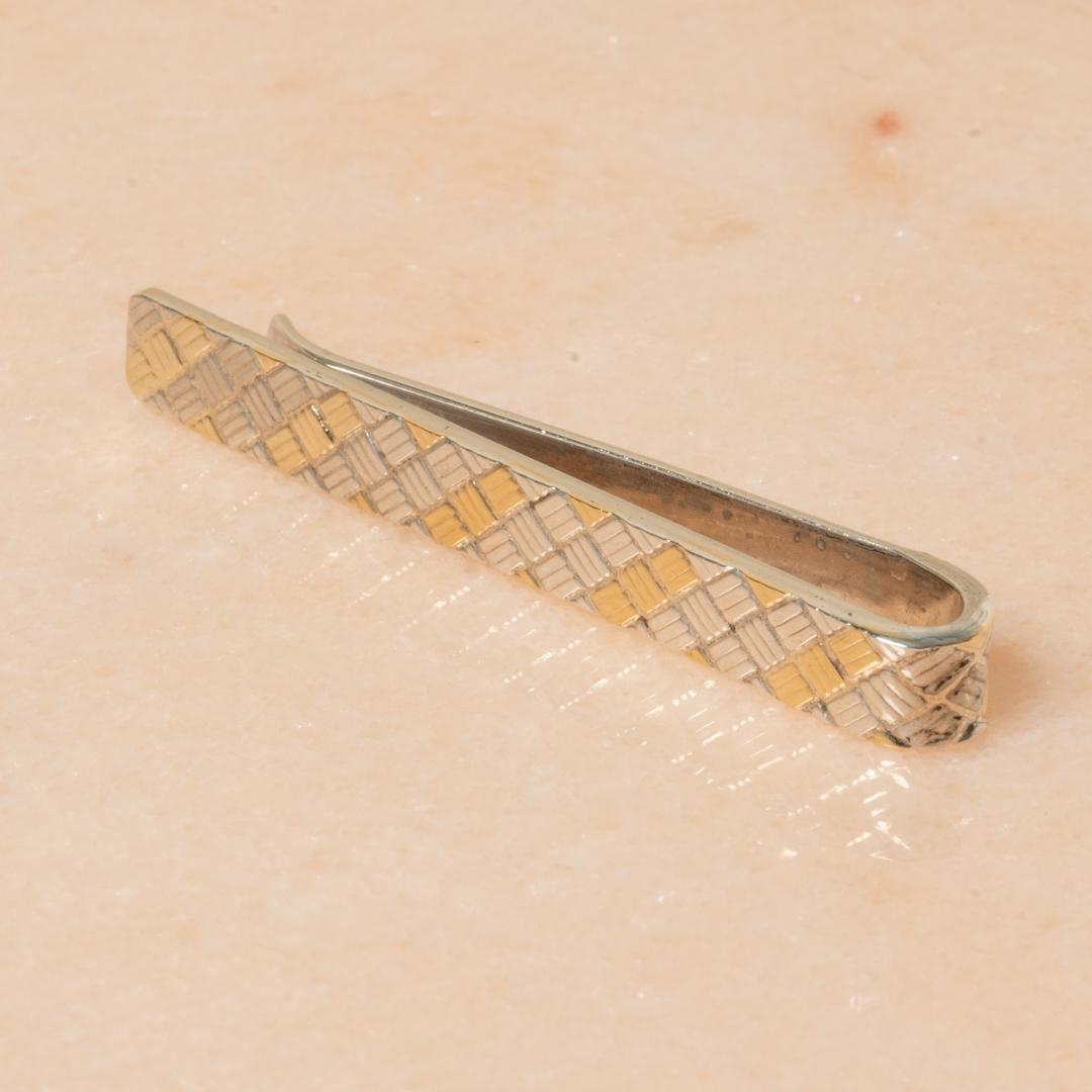 Tiffany & Co. ネクタイピン シルバー ゴールド コンビ