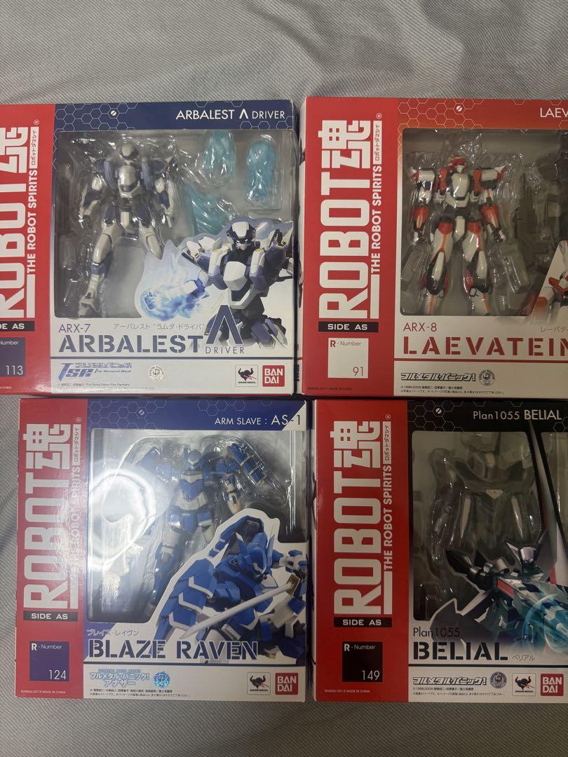 ロボット魂 フルメタル パニック AS セット