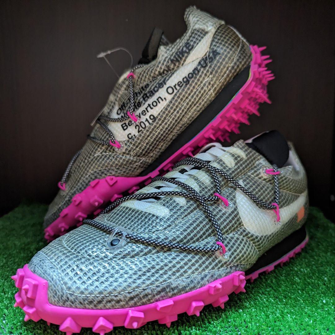【新品未使用】★OFF-WHITE×NIKE WMNS WAFFLE RACER