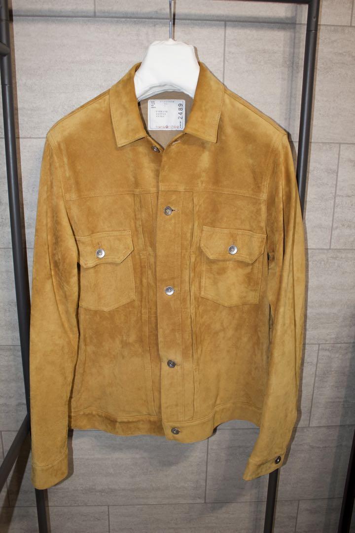 定価約24万【SACAI/サカイ】2ndタイプスエードジャケット